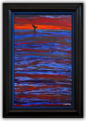 Wyland- Original Painting on Canvas "Earth"