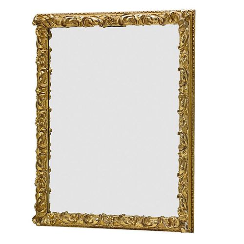 BAROQUE STYLE GILDED FRAME MIRROR