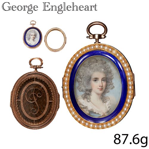 GEORGE ENGLEHEART (17501829), MINIATURE PORTRAIT PAINTING.