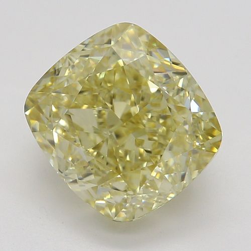 2.00 ct, Natural Fancy Yellow Even Color, VS1, Cushion cut Diamond (GIA Graded), Appraised Value: $29,500 