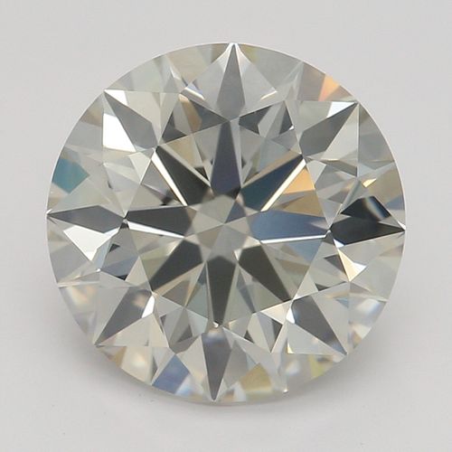 2.09 ct, Natural Very Light Gray Color, VS2, Round cut Diamond (GIA Graded), Appraised Value: $24,100 