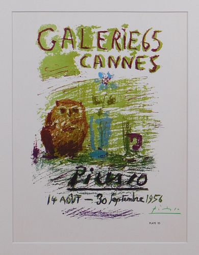 After Pablo Picasso: Galerie 65 Cannes