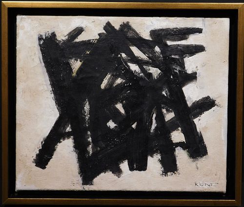 Manner of Franz Kline: Abstract Composition