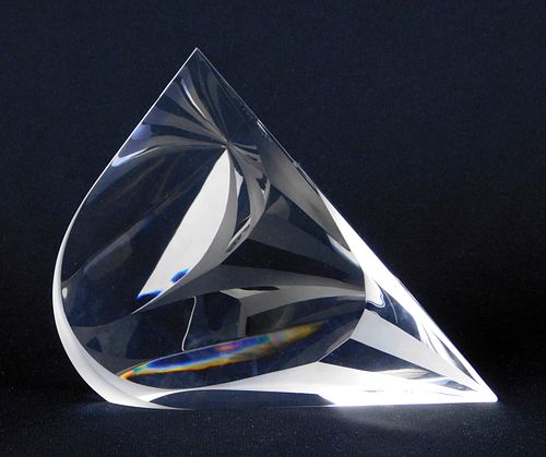 Christopher Ries glass sculpture