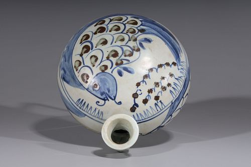 Korean Porcelain Wine Vessel