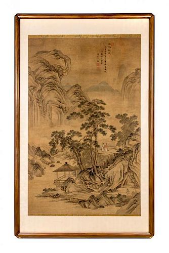 Shang Rui, (1634-?), Yun He Tan Quan (Springs Exploration on Cloudy Gully)
