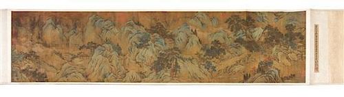 With Signature of Yan Wengui, 18TH/19TH CENTURY, Landscape, Xishan qiu ji tu