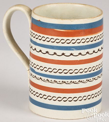 Mocha mug, 19th c.