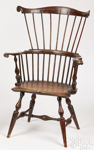 Philadelphia combback Windsor armchair, ca. 1770