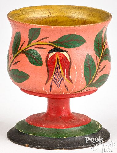 Joseph Lehn turned and painted cup