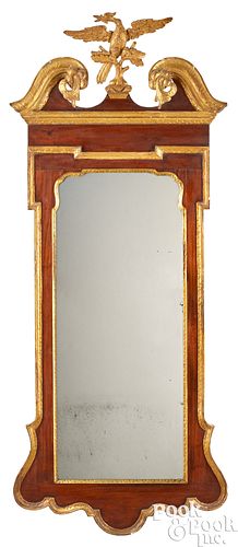 Large Georgian constitution mirror