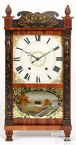 E. & G.W. Barthomew shelf clock