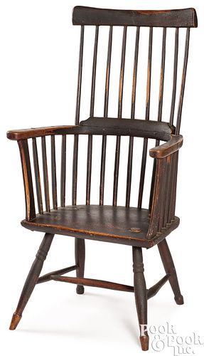 English Windsor armchair, late 18th c.