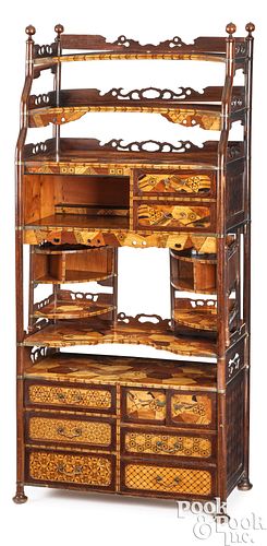 Japanese parquetry cabinet