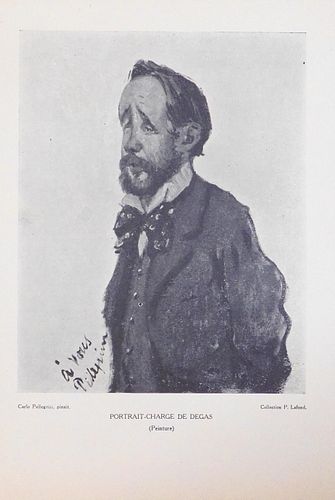 Edgar Degas: Portrait-Charge de Degas