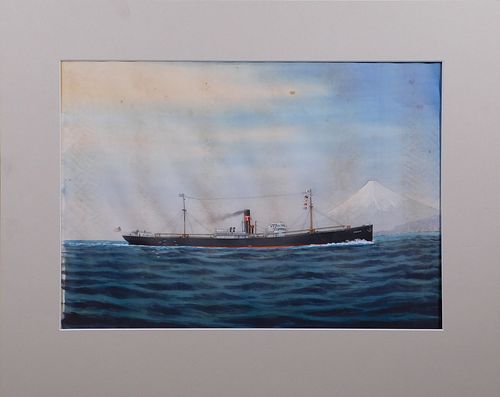 LVBM Jadden Ship in front of MT Fuji