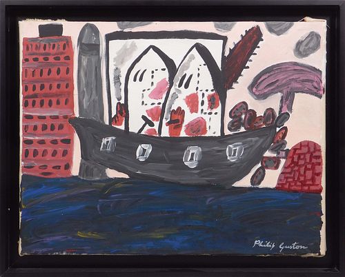 Manner of Philip Guston: Untitled