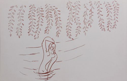 Henri Matisse: Femme se baignant dans le riviere