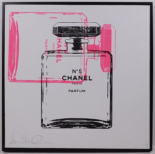 Shane Bowden: Pink is the Right Way Up (Chanel No 5)