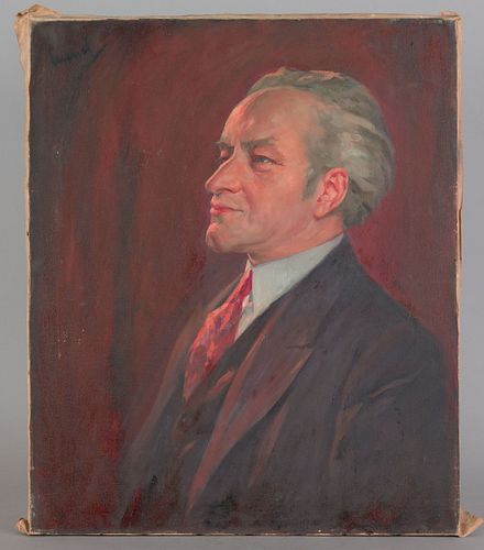Edward Alfred Cucuel (American, 1875-1954), oil on