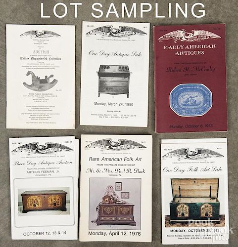 Early Pennypacker auction catalogues.