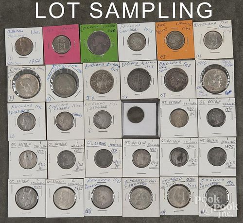 Assorted British coins, 19th/20th c., together with few Scottish and Australian coins