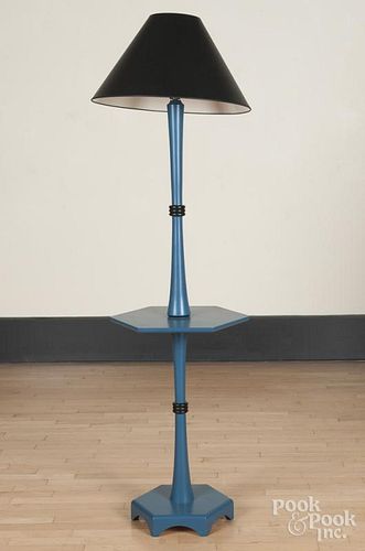 Floor lamp, by Steve and Kim Cherry, Lancaster, PA, 71'' h.