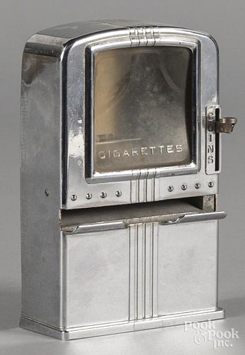 Penny operated U-Select-it promotional cigarette vending machine, manufactured by Lester Ware