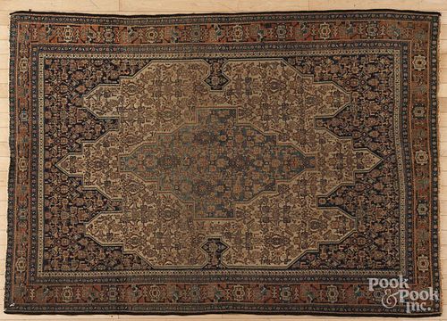 Bidjar carpet, early 20th c., 6'3'' x 4'6''.