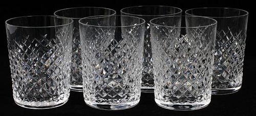WATERFORD ALANA CRYSTAL OLD FASHIONED GLASSES