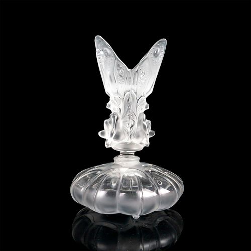 Lalique Crystal Perfume Bottle, Les Fees