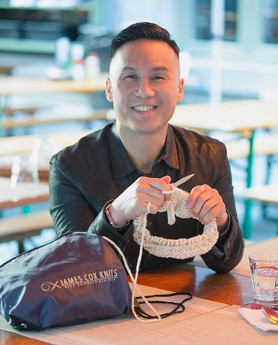 Caffeine & Creativity: Learn to Knit with BD Wong