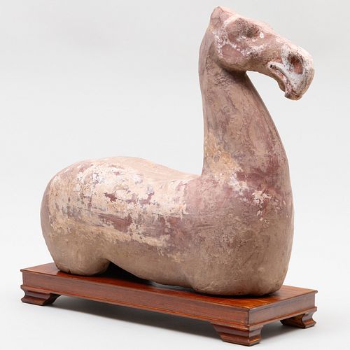 Chinese Pottery Figure of a Horse