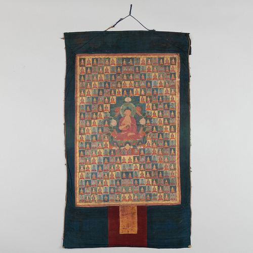 Tibetan Painting of Buddha Shakyamuni