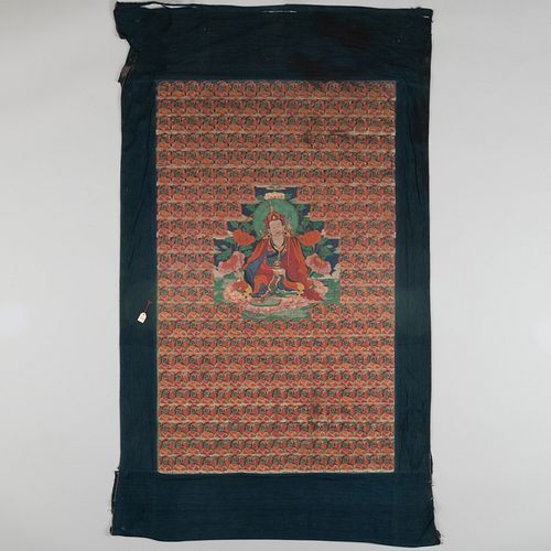 Large Tibetan Painting of Padmasambhava