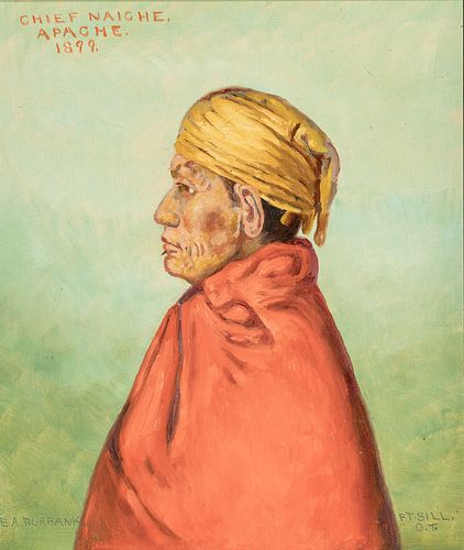 Elbridge Ayer Burbank (1858 - 1949) Chief Naiche, Apache, 1899
