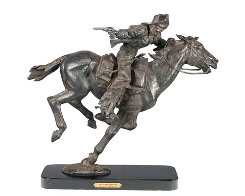 Harry Andrew Jackson (1924 - 2011) The Pony Express, 1967