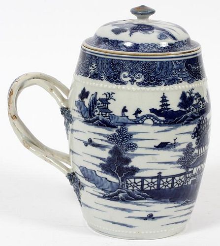 CHINESE 18TH.C. BLUE & WHITE PORCELAIN