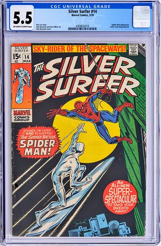THE SILVER SURFER #14, CGC 5.5