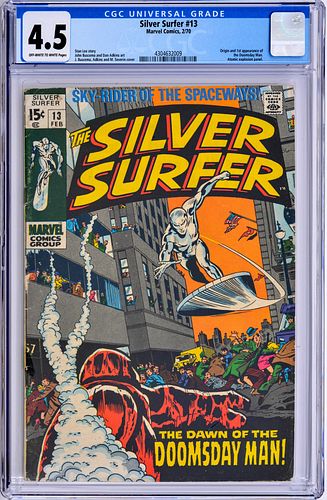 THE SILVER SURFER #13, CGC 4.5