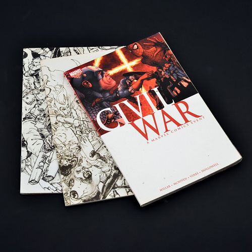 3 Comic Books; Marvel CIVIL WAR & 2 CIVIL WAR II 