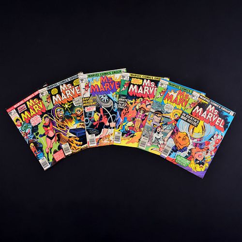 6 Marvel Comics, MS. MARVEL #1, #4, #5, #6, #7 & #8