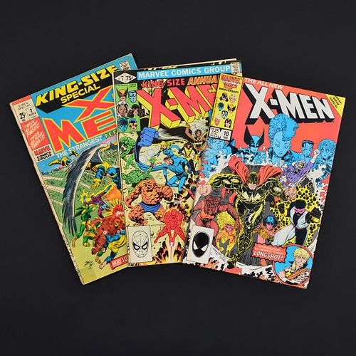 3 Marvel Comics, X-MEN ANNUAL #2, #5 & #10