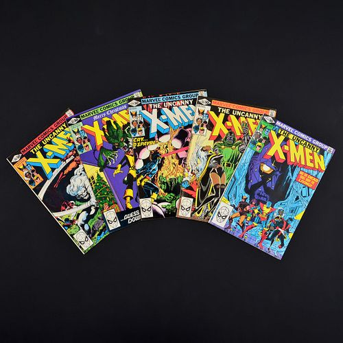 5 Marvel Comics, UNCANNY X-MEN #140, #143, #144, #145 & #149