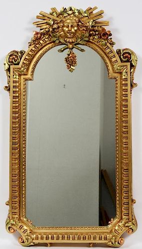 THE FRANKLIN MINT CONTEMPORARY KING LOUIS MIRROR
