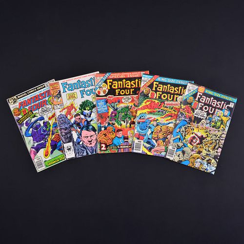 5 Marvel Comics, THE FANTASTIC FOUR #204 & #292, THE FANTASTIC FOUR ANNUAL #10, #11 & #13