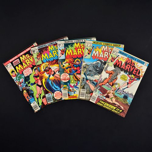 5 Marvel Comics, MS. MARVEL #1, #3, #10, #11 & #15