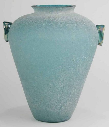 Large "Scavo" Glass Vase