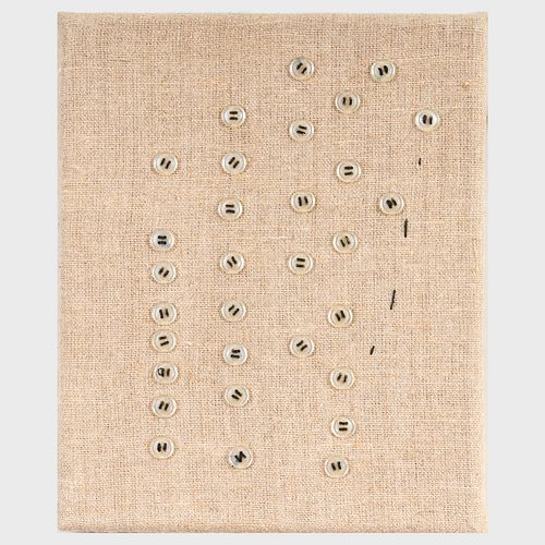 Georg Herold (b. 1947) : Untitled (Buttons)