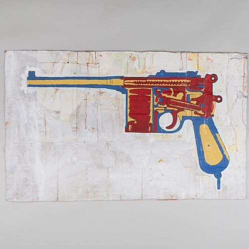 Alfredo Martinez (1967-2023): Untitled (Gun)